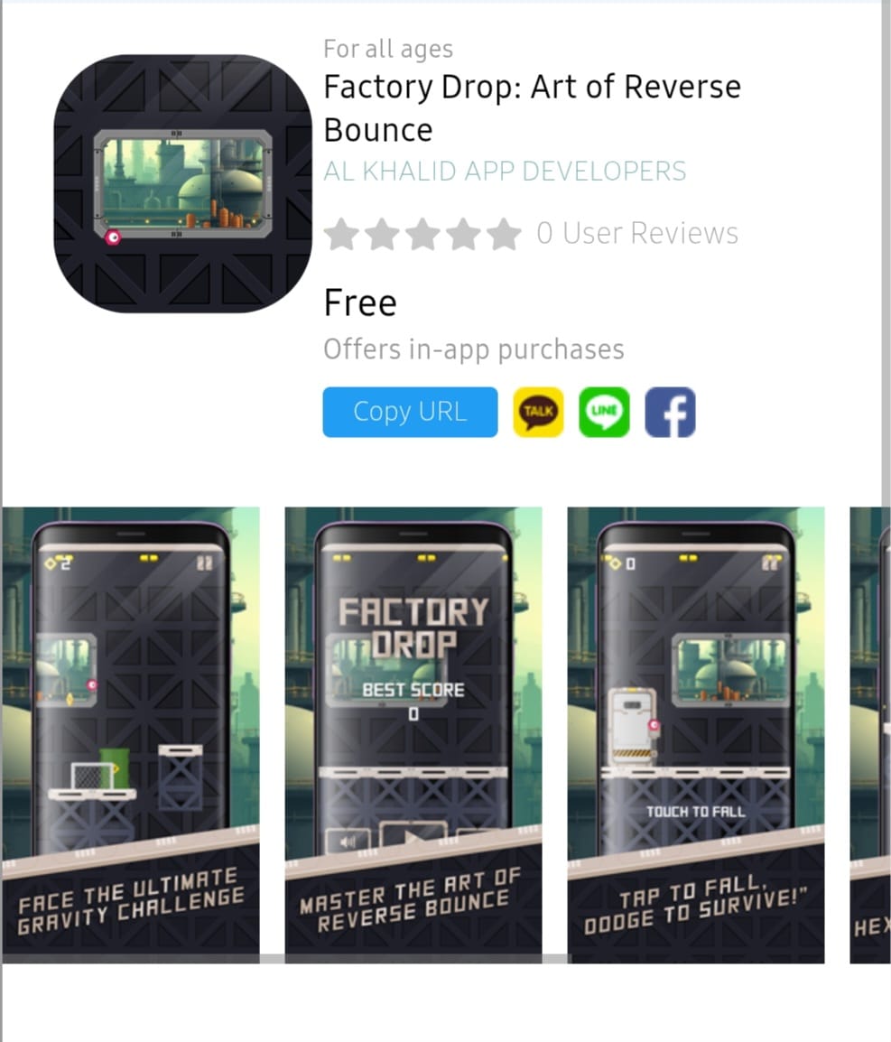 Factory Drop Game